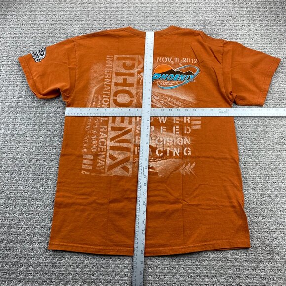 Phoenix International Raceway Racing T-Shirt Men Large L Orange NASCAR Sprint - Picture 8 of 10